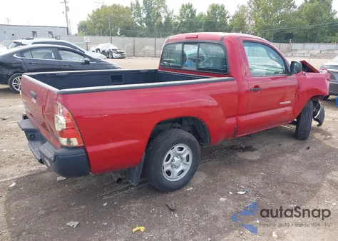2010 Toyota Tacoma из США, поврежденный, VIN 5TENX4CN4AZ746467